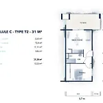 App. 2 P Design Zen Vue N182 Appartamento *